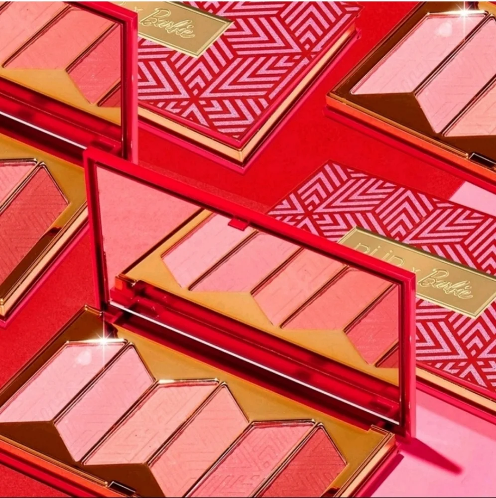 NIB PUR x Barbie Malibu Signature 6 piece Blush Palette Limited Edition